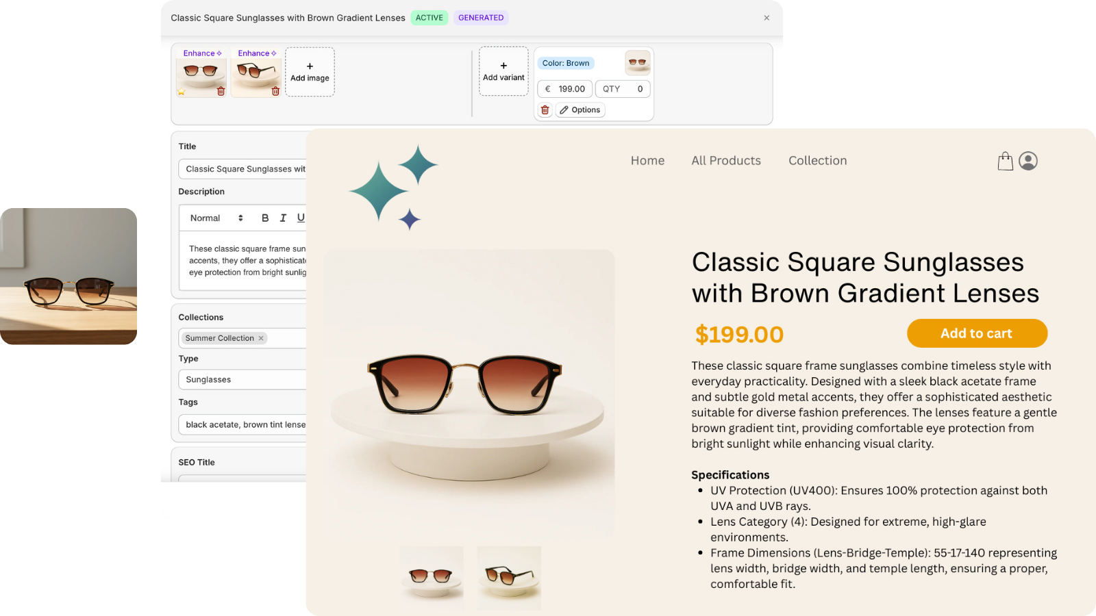 AI Product Listing Generator review queue