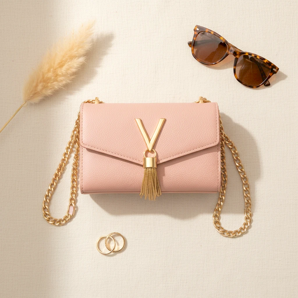 Pink purse - model canvas